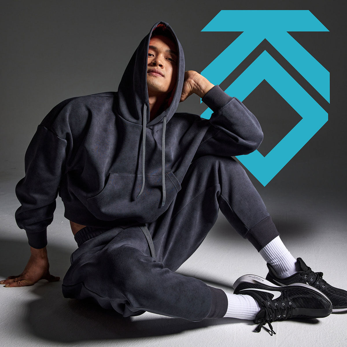 KINKON Jogger Sweatpants Dark Gray