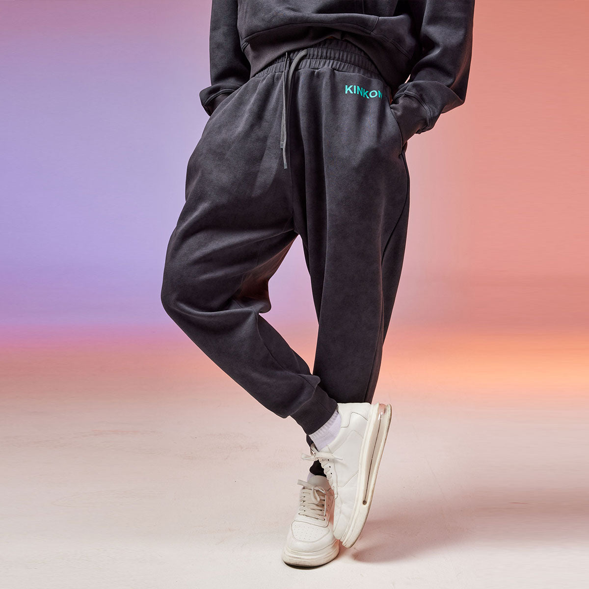 KINKON Jogger Sweatpants Dark Gray