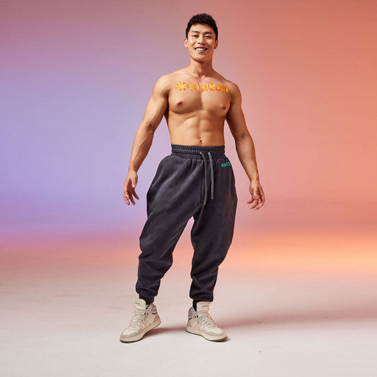 KINKON Jogger Sweatpants Dark Gray