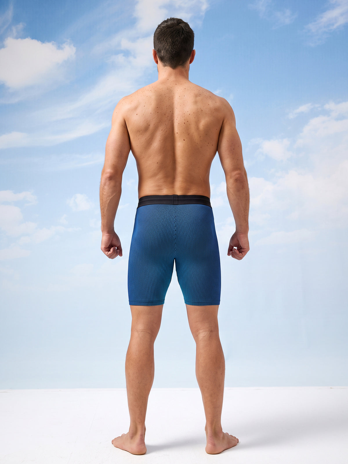 KINKON Neon Compression Ribbed Shorts