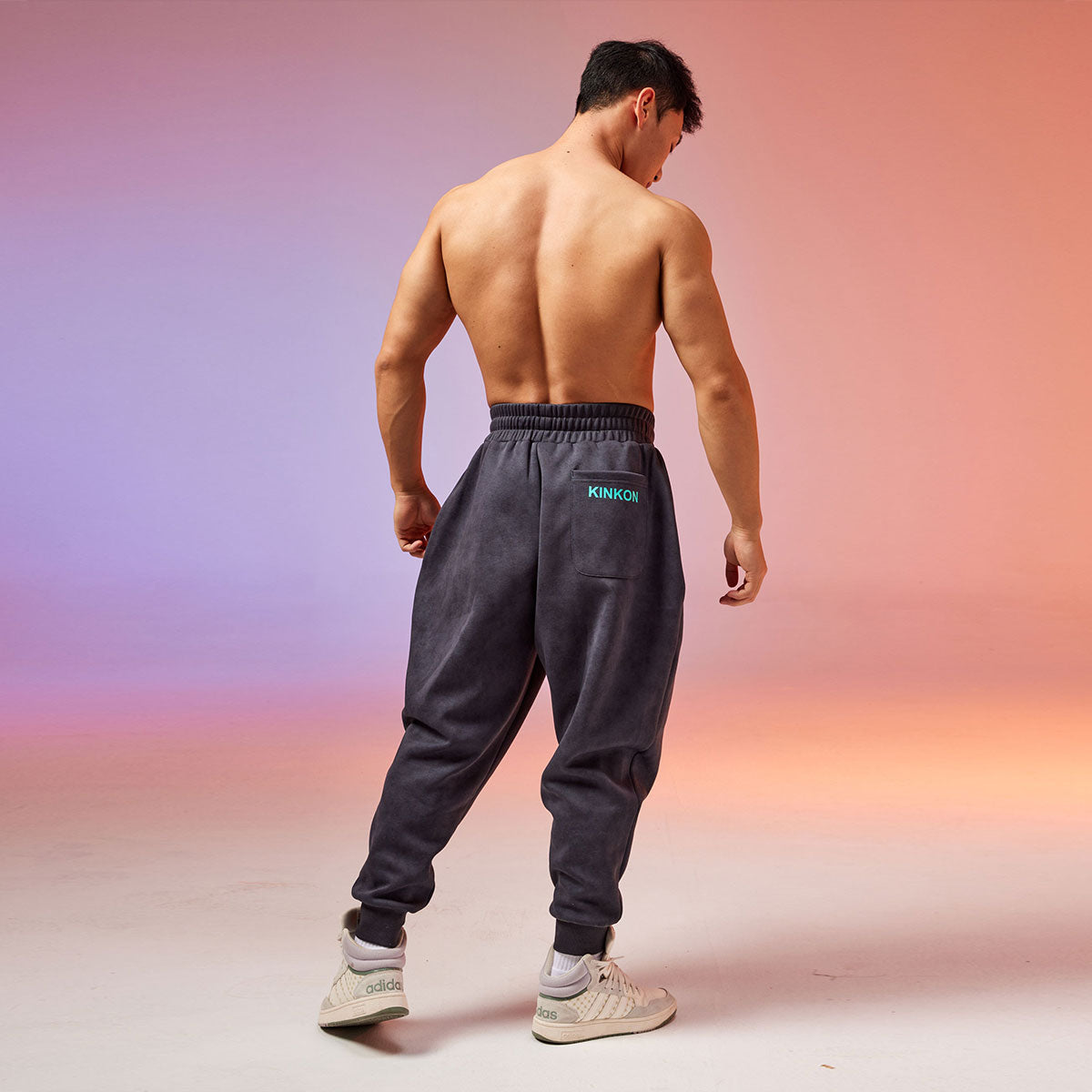 KINKON Jogger Sweatpants Dark Gray