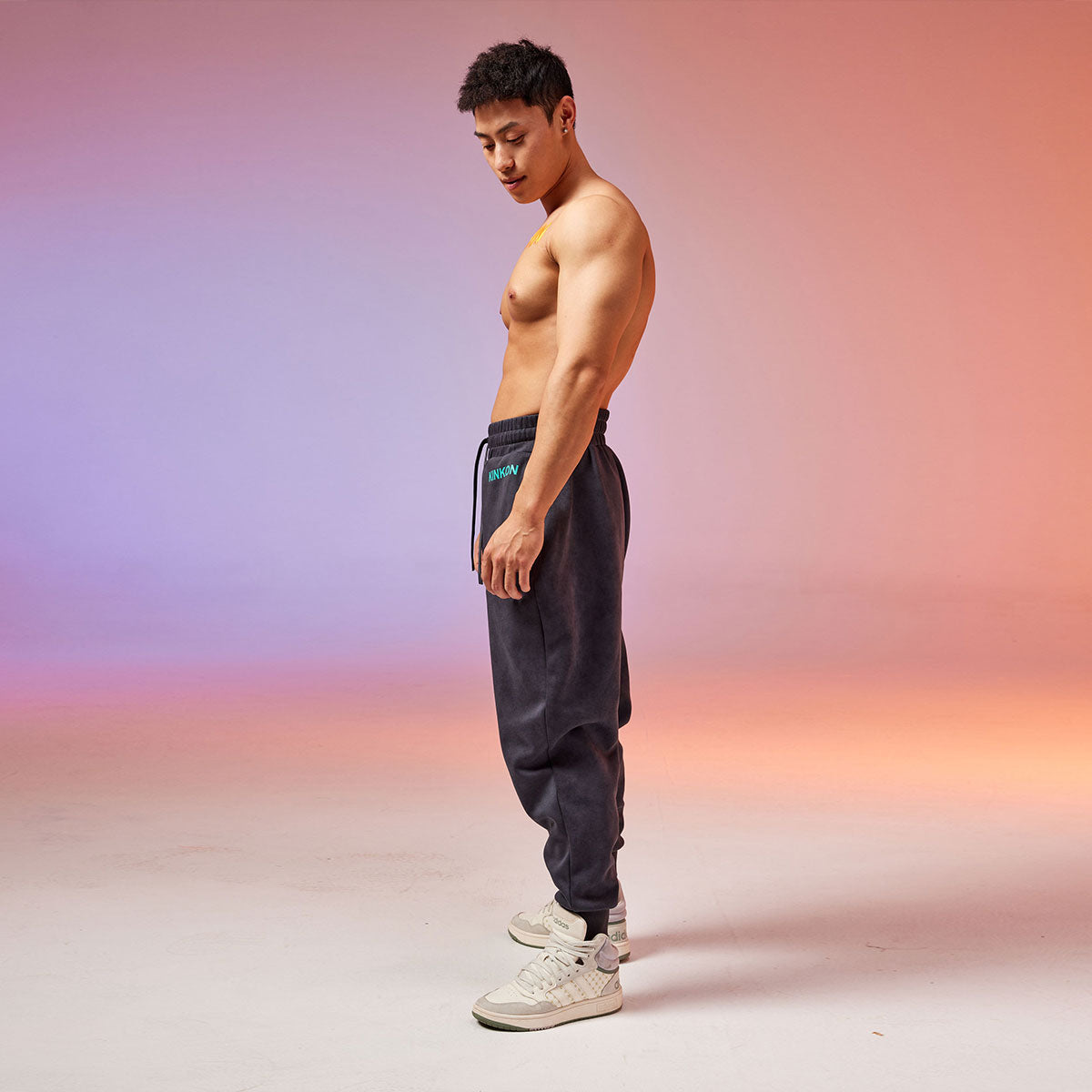 KINKON Jogger Sweatpants Dark Gray